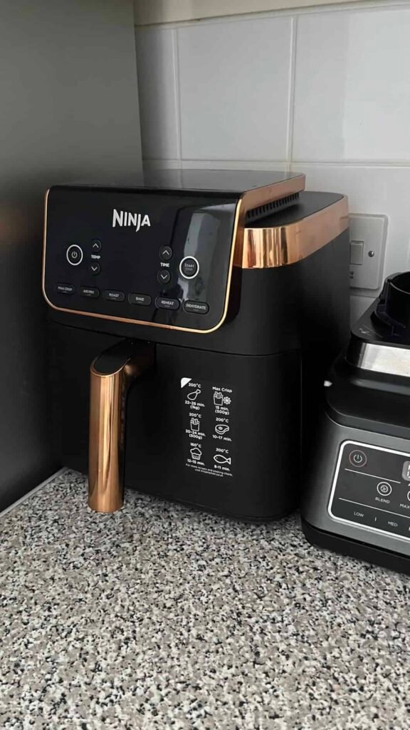 View of our-own-purchase Testing Ninja Foodi Air Fryer Fries UK unboxing package arrival-several-weeks-to-months