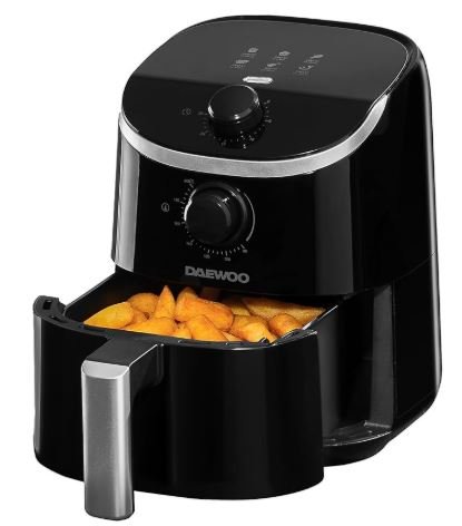 daewoo compact air fryer 2 litre mini for students uk