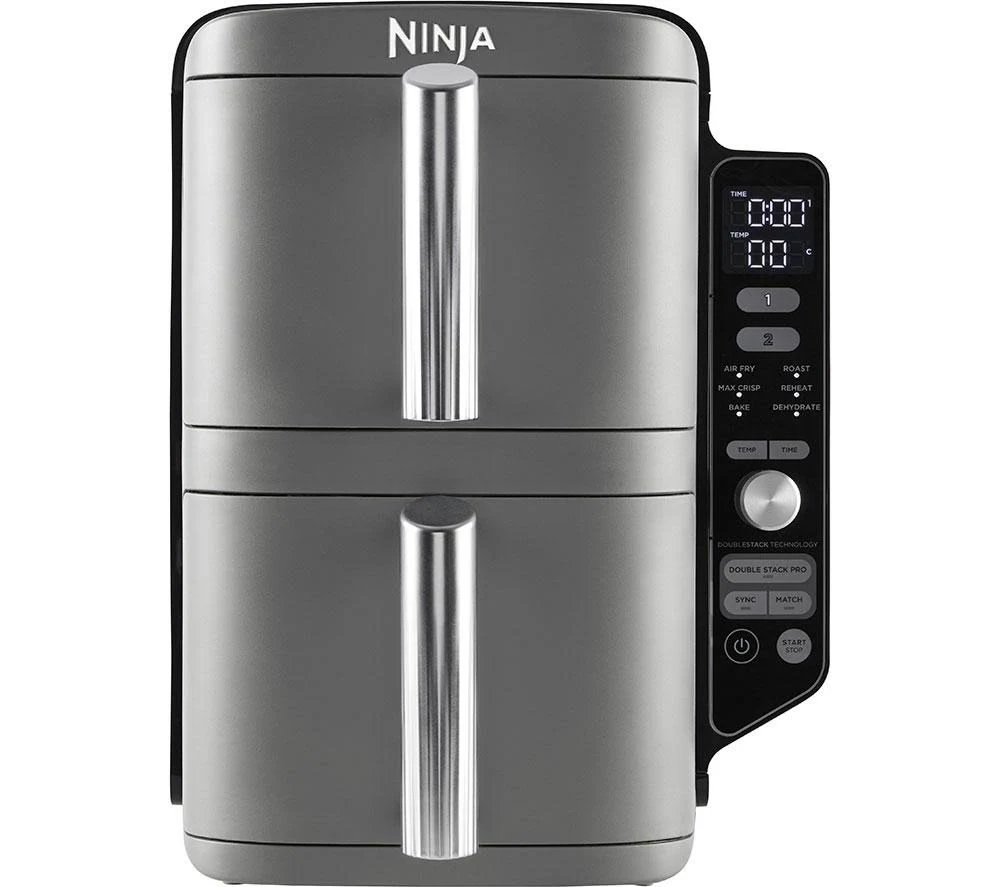 ninja double stack xl sl400uk 2 drawer air fryer uk