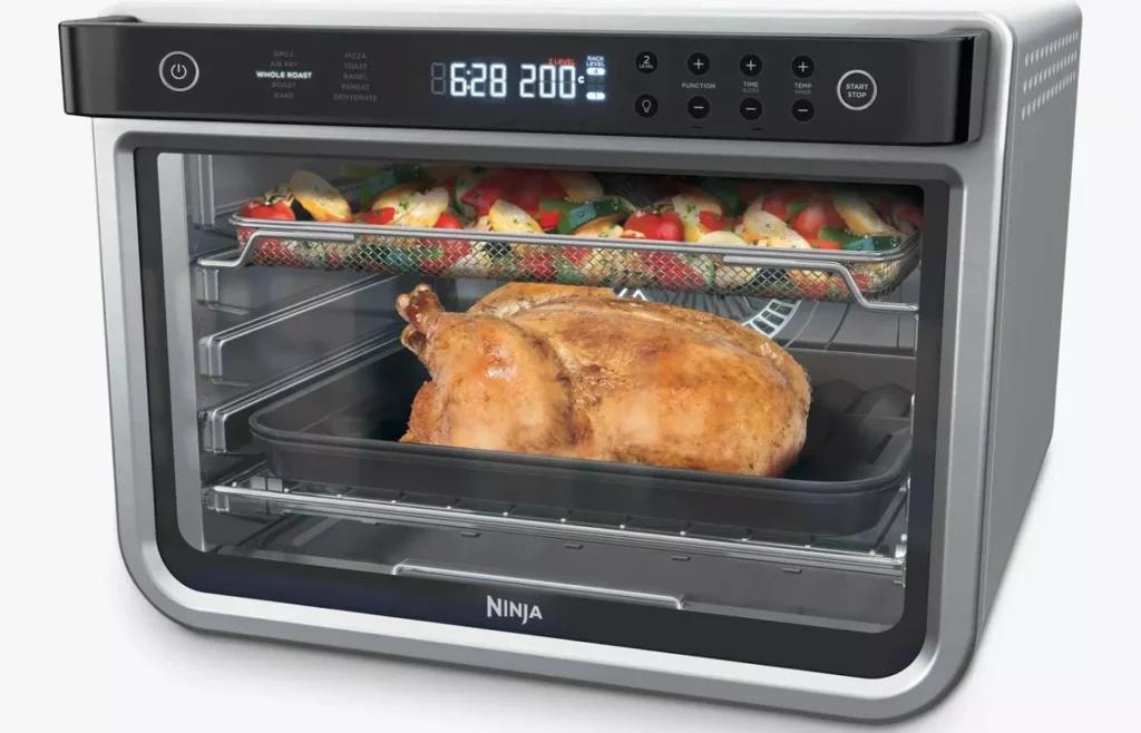 ninja foodi 10 in 1 multifunction oven (dt200uk) air fryer with shelves uk