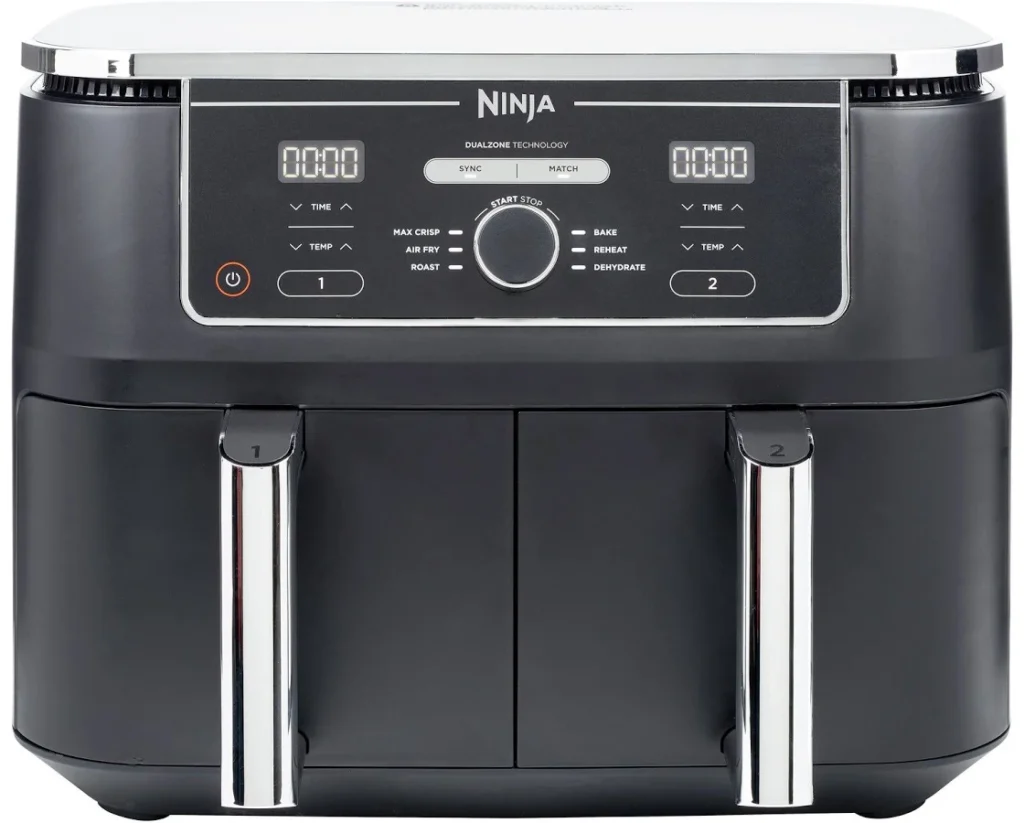 ninja foodi max dual zone af400uk 2 drawer air fryer uk