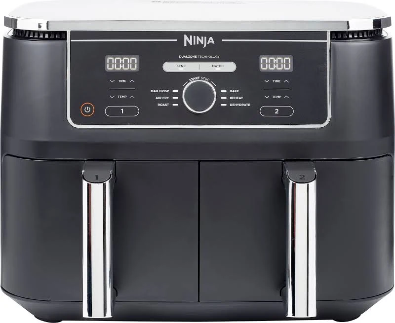 ninja foodi max dual zone (af400uk) family air fryer uk